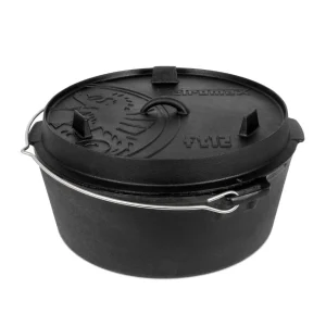 Petromax Dutch Oven, öntöttvas lábas (11,5 liter, Ø 36 cm)