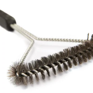 Broil King rácstisztító kefe, széles fej, fonott nyél