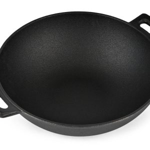 Wok grill serpenyő, öntöttvas - GRILLART